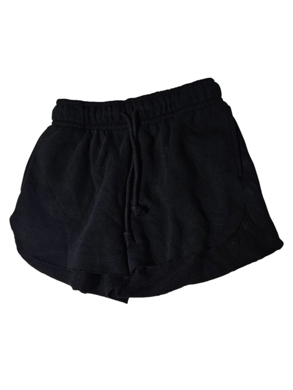 Wild Fable Fleece Shorts Size XS Black Elastic Waist Drawstring Activewear Women